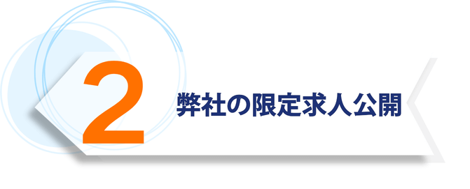 弊社の限定求人公開